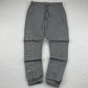 Ecko Unltd Grey Sweatpants Y2K Men's Size Medium